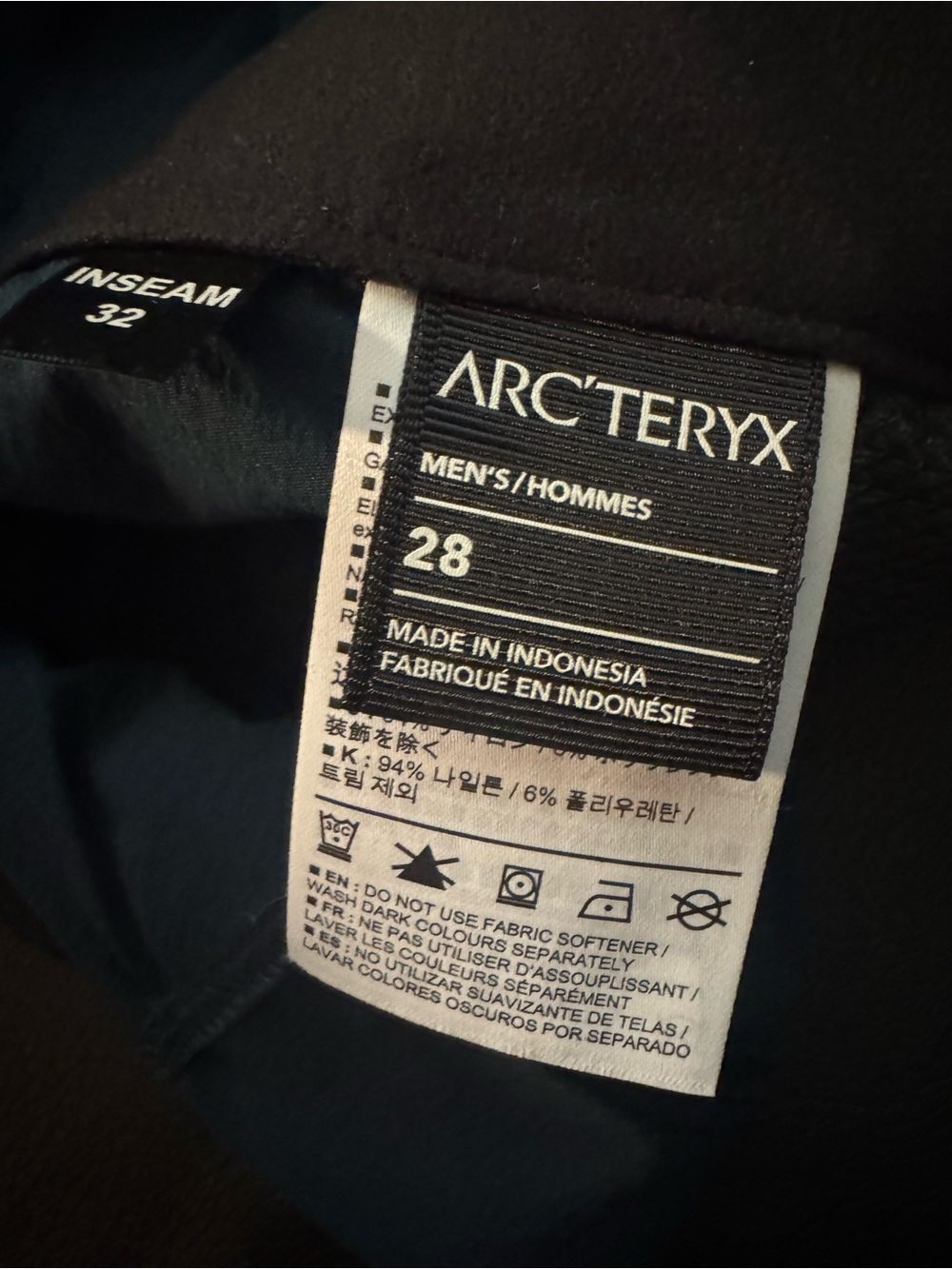 Arc’teryx Palisade Pant Men's - NWT -28/32 (Labyrinth) - Picture 6 of 7